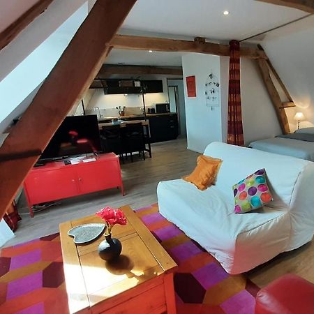 Apartmán Les Petits Greniers Jonquières Exteriér fotografie