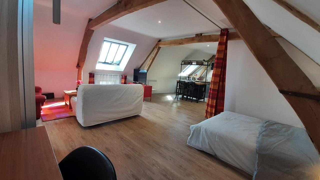 Apartmán Les Petits Greniers Jonquières Exteriér fotografie