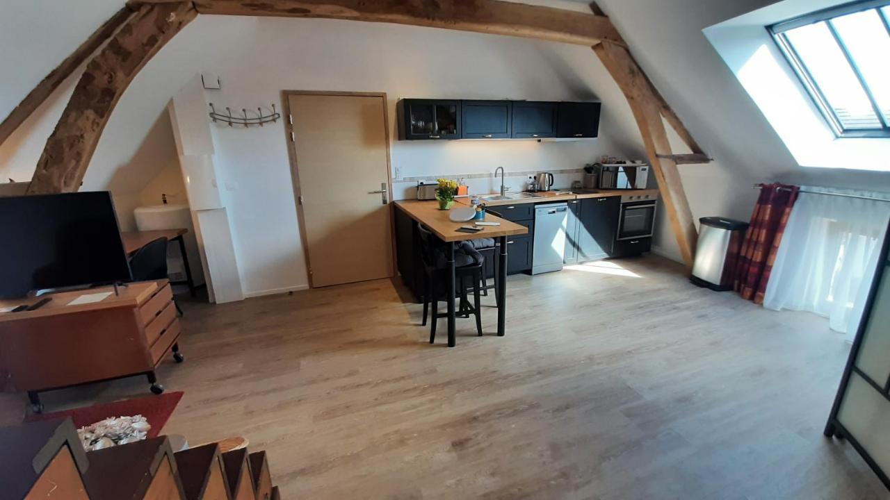 Apartmán Les Petits Greniers Jonquières Exteriér fotografie