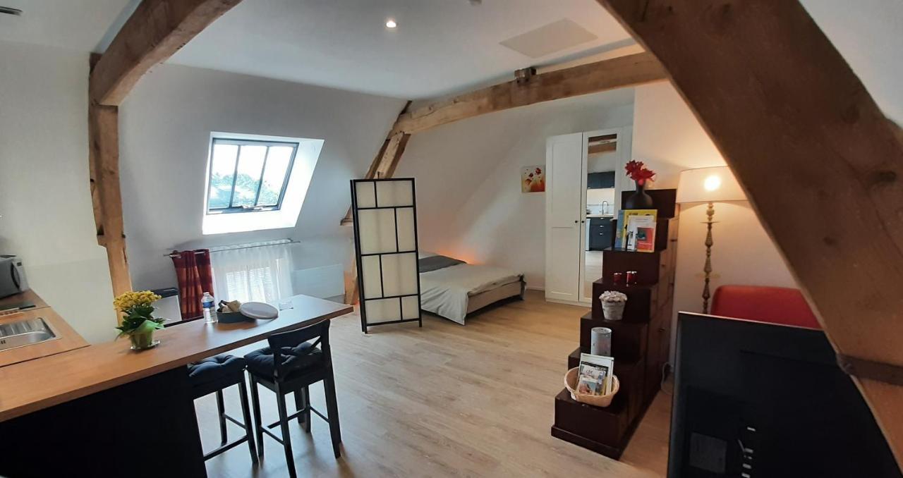 Apartmán Les Petits Greniers Jonquières Exteriér fotografie