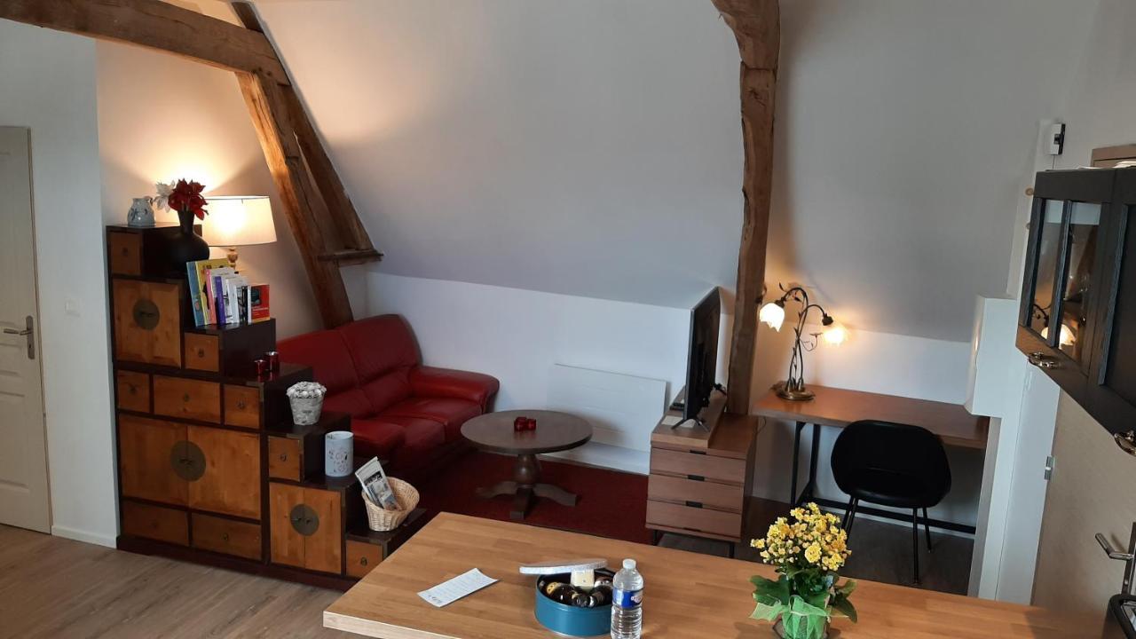 Apartmán Les Petits Greniers Jonquières Exteriér fotografie