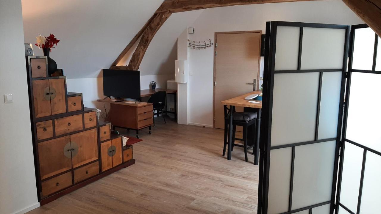 Apartmán Les Petits Greniers Jonquières Exteriér fotografie