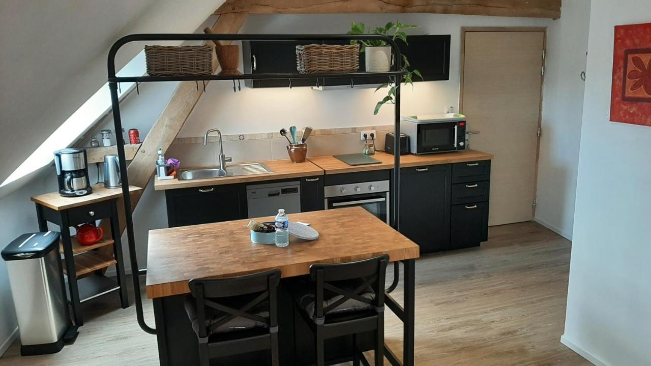 Apartmán Les Petits Greniers Jonquières Exteriér fotografie