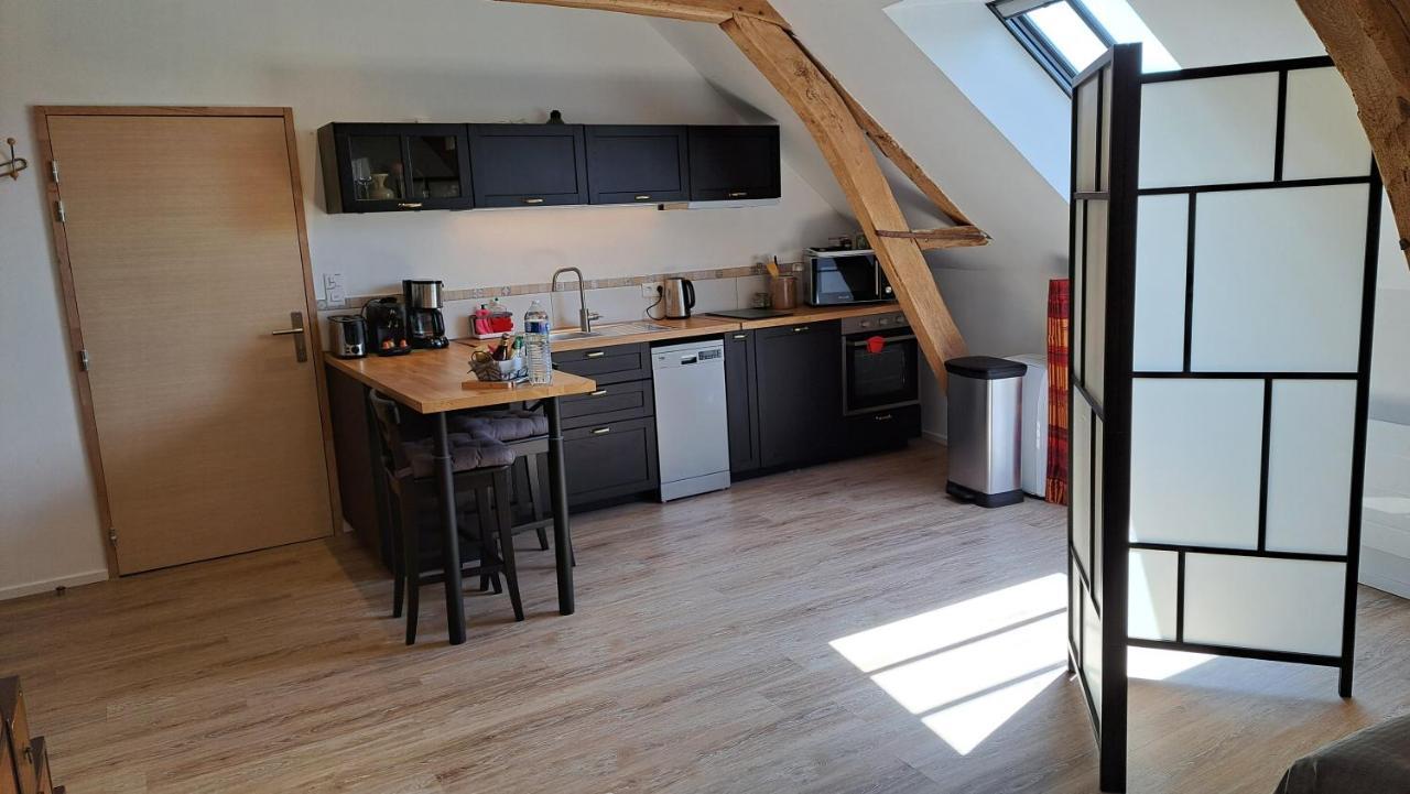 Apartmán Les Petits Greniers Jonquières Exteriér fotografie